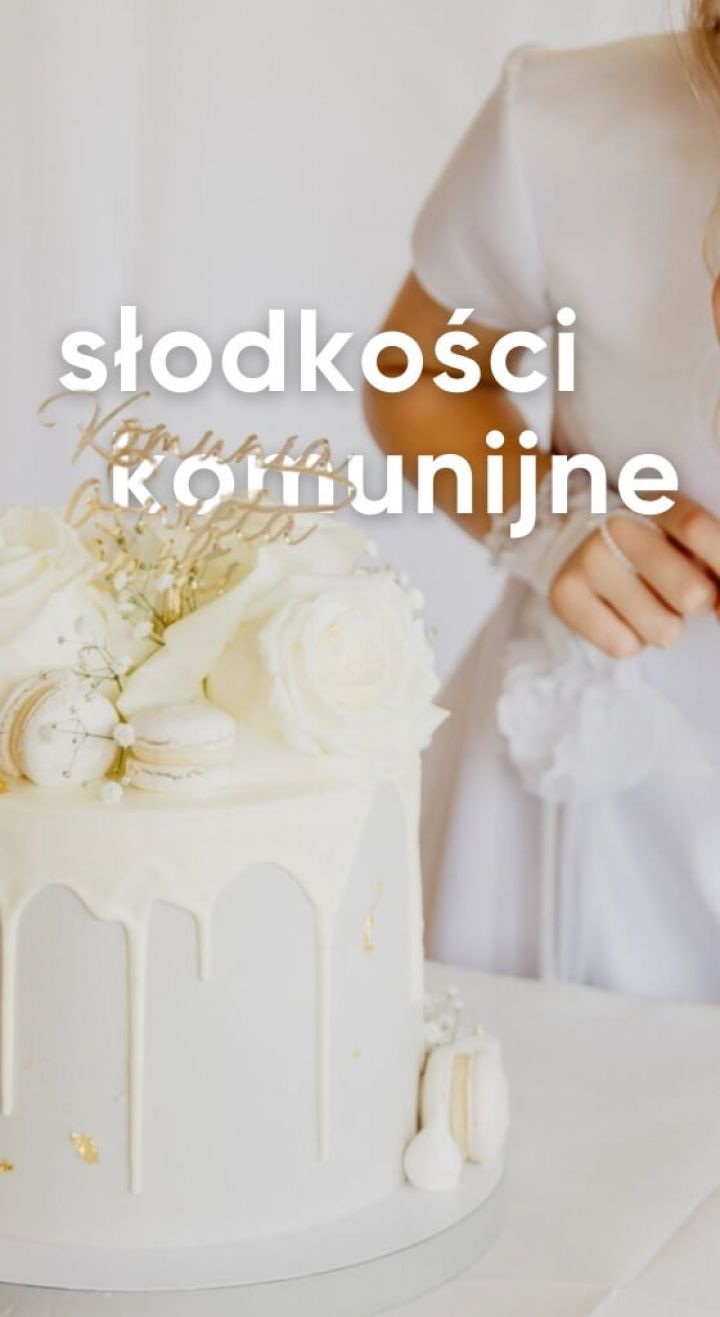 Słodka oprawa Komunii Świętej!