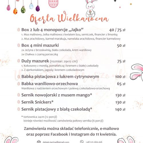 Świąteczna oferta na Wielkanoc