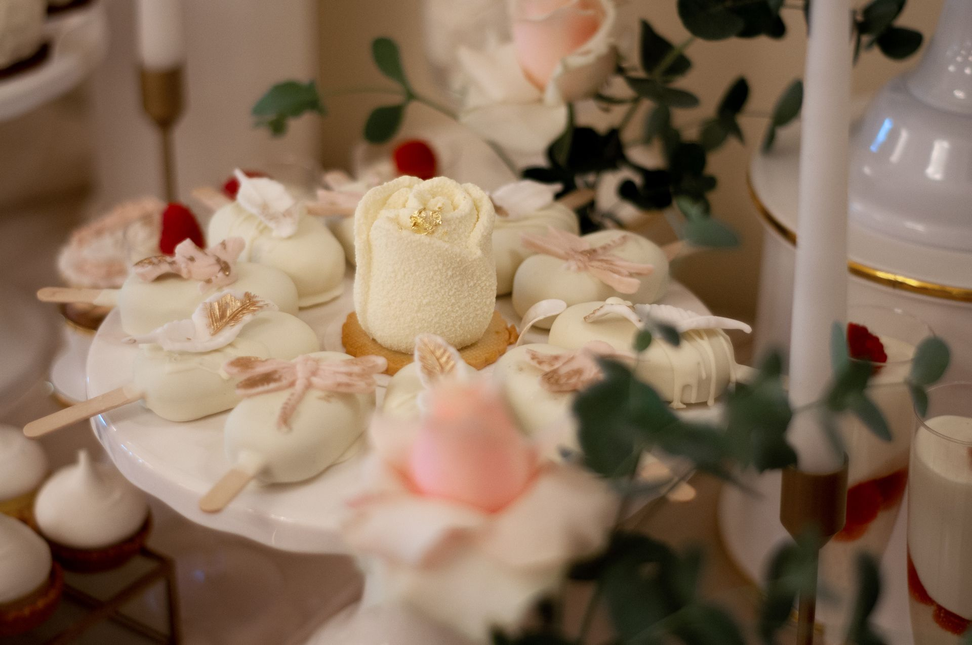 Candy bar w beżach